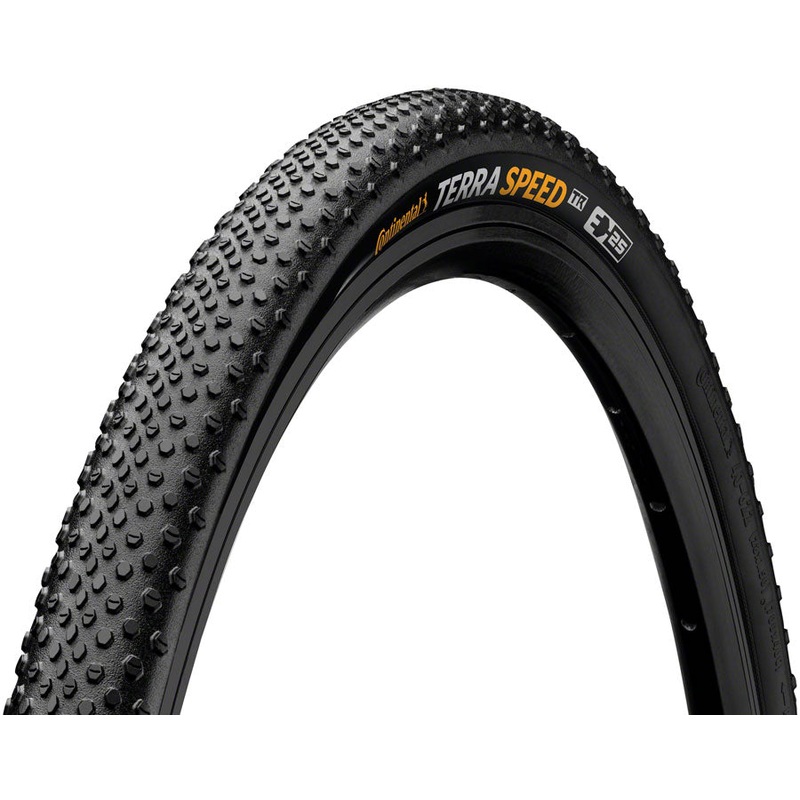 Continental Terra Speed Tire – 700 x 45 Tubeless Folding BLK SL BLKChili ProTection E25