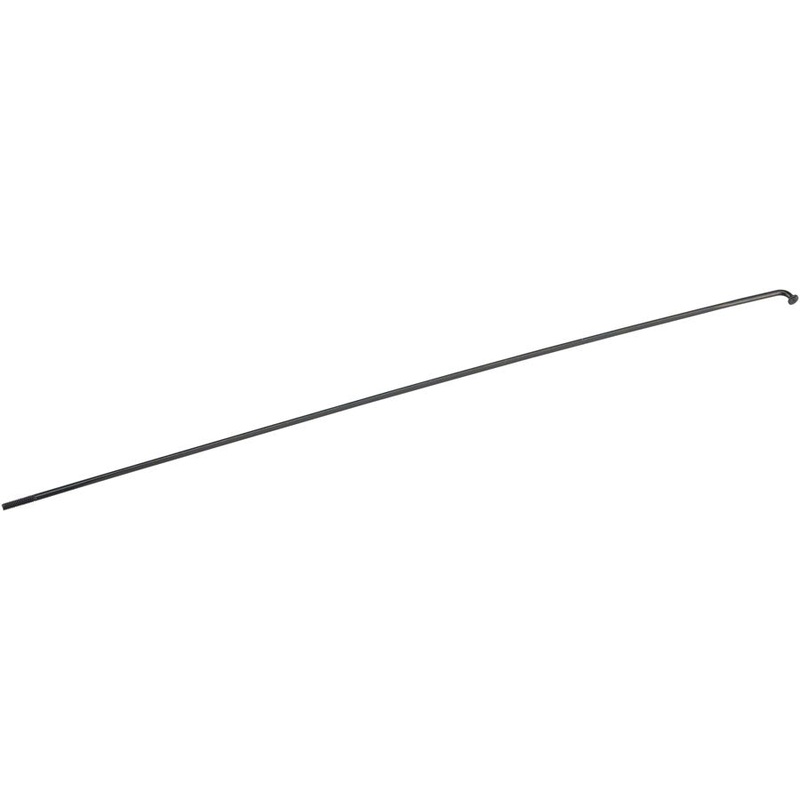 DT Swiss Aero Comp Spoke – 2.0mm Bladed 256mm J-Bend Black Each