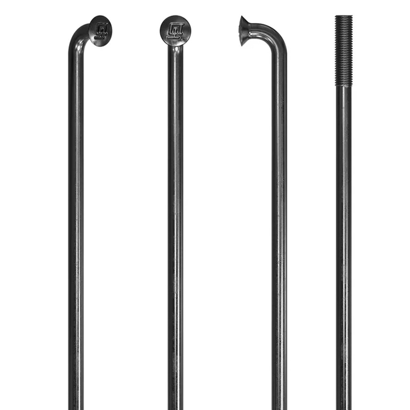 DT Swiss Champion Spoke: 2.0mm 262mm J-bend Black Box of 100