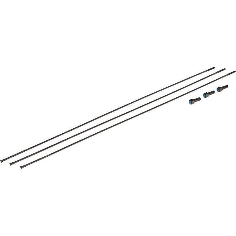 SRAM Spokes/Nipples 3-pack 281mm Bladed Straight-Pull External BLK Roam 50 27.5″