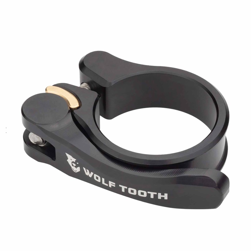 Wolf Tooth Components Quick Release Seatpost Clamp – 34.9mm Black