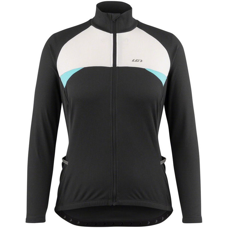 Garneau Captain Jersey – Womens Black/White/Blue Large