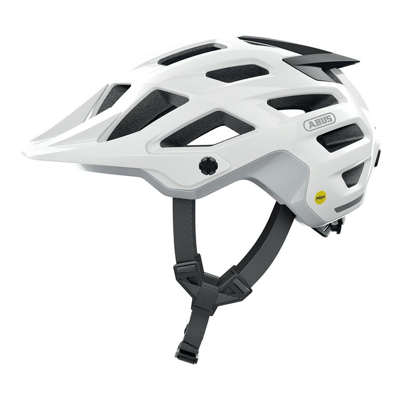 Abus Moventor 2.0 MIPS Helmet – Shiny White Large