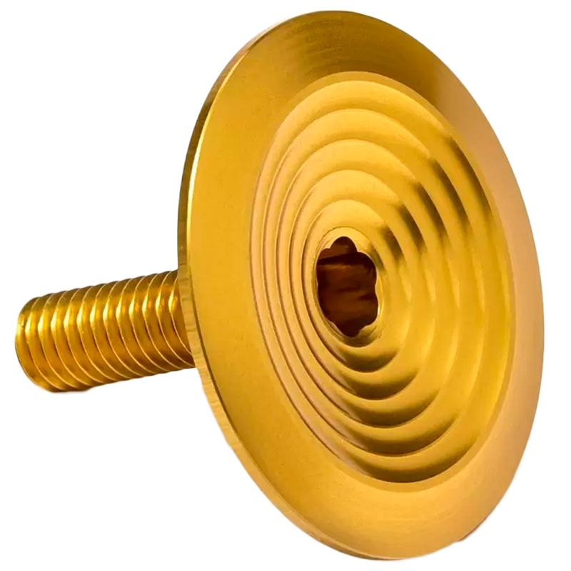 absoluteBLACK Integrated Headset Top Cap and Bolt – Gold