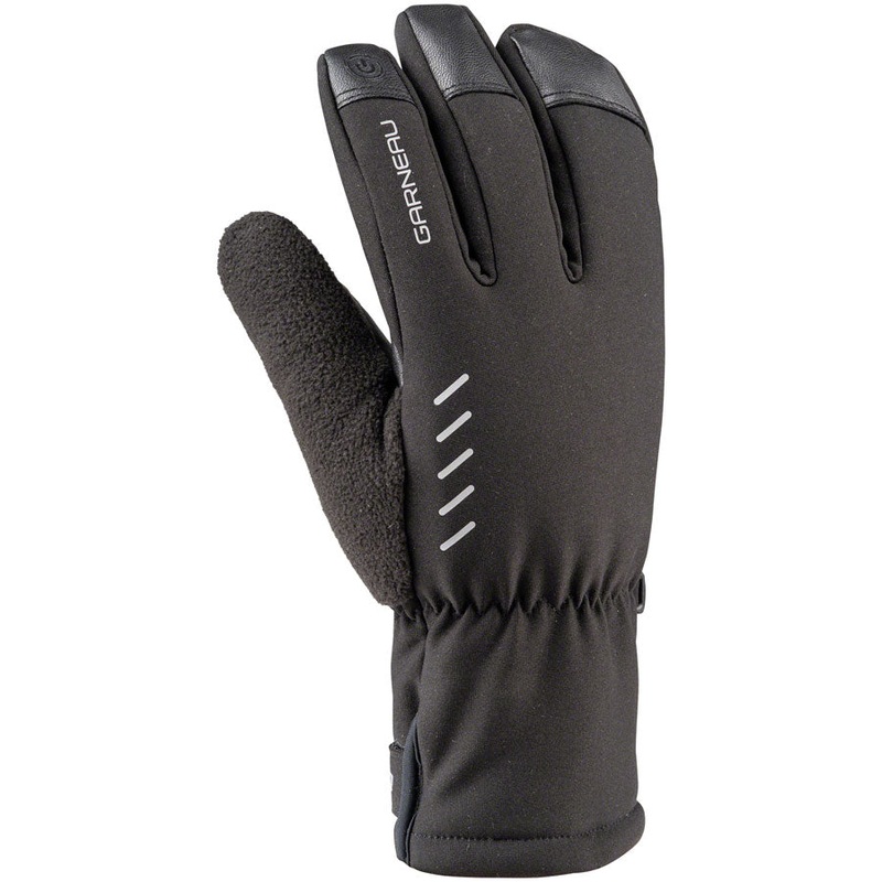 Garneau Bigwill Gel Gloves – Black Full Finger Small