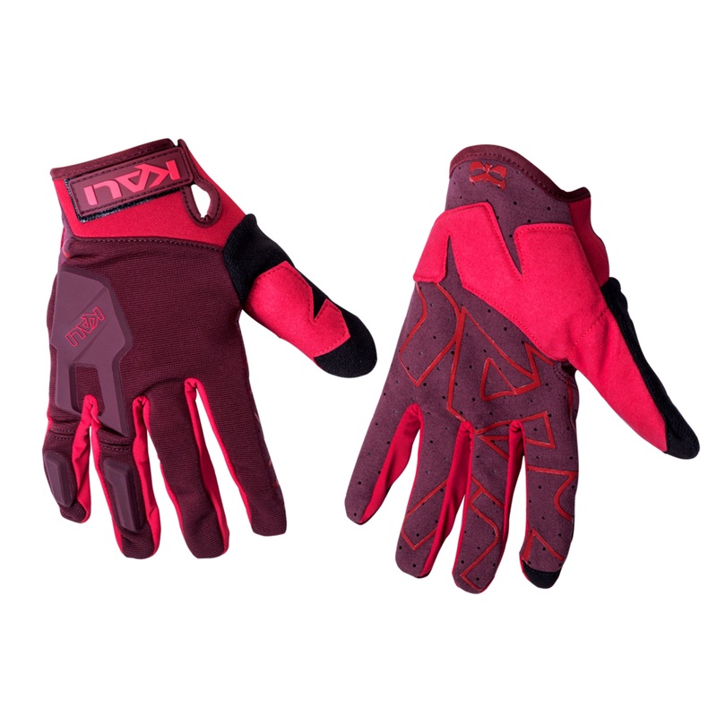 Kali Venture Glove Large Black/Red