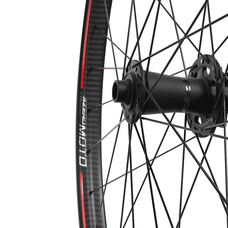 Zipp 3ZERO MOTO Front Wheel – 27.5″ 15 x 110mm 6-Bolt Slate/Stealth