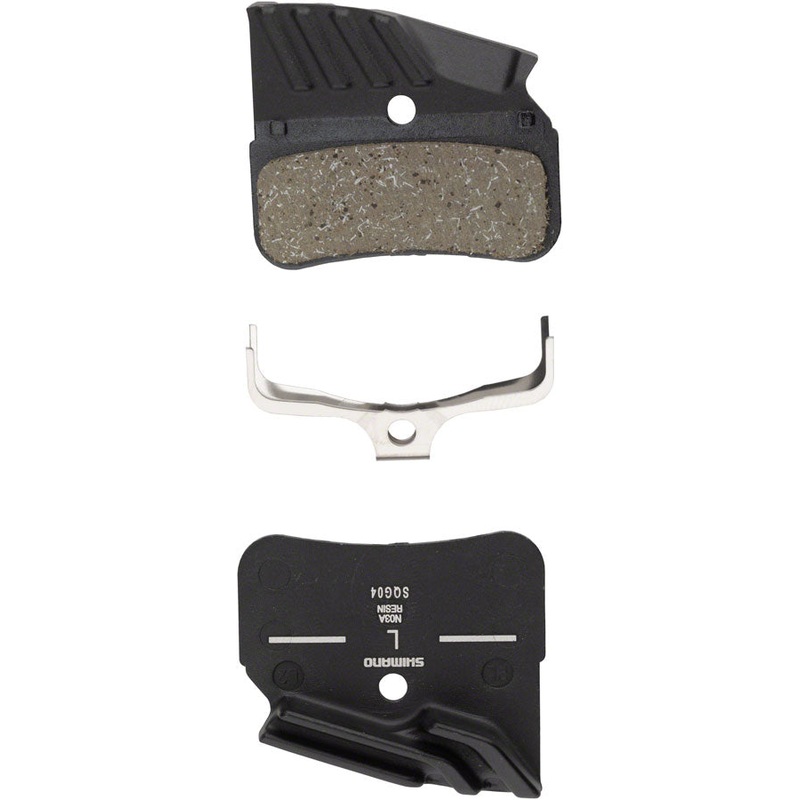 Shimano N03A-RF Disc Brake Pad Spring – Resin Compound Finned Alloy Back Plate One Pair