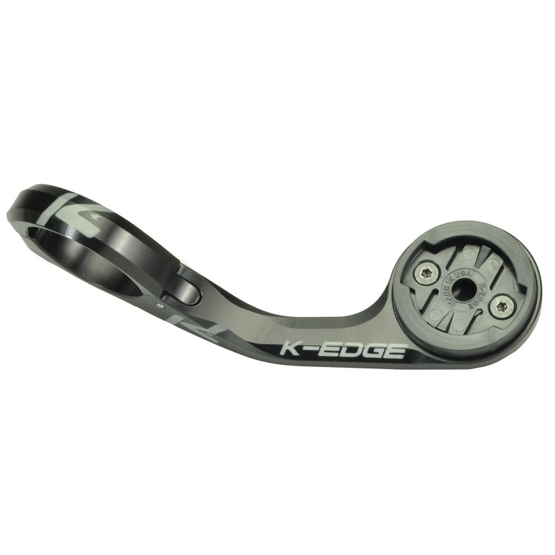 K-EDGE Garmin MAX XL Computer Mount – 35.0mm Black Anodize