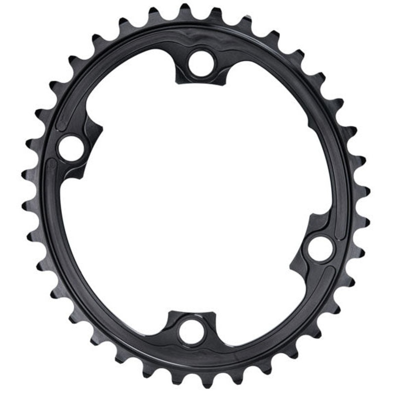absoluteBLACK Premium Oval 110 BCD Road Inner Chainring Shimano Dura-Ace 9000 – 36t 110 Shimano Asymmetric BCD 4-Bolt BLK
