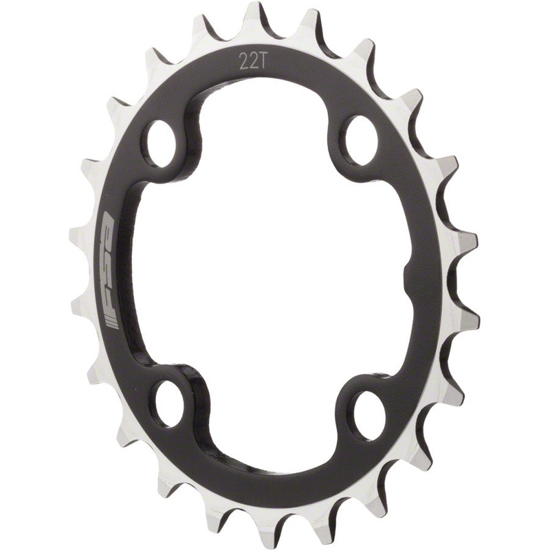 Full Speed Ahead ATB 8/9sp 22t 64mm Black Chainring