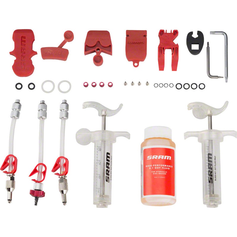 SRAM Pro Disc Brake Bleed Kit – For SRAM X0 XX Guide Level Code HydroR G2 DOT Fluid