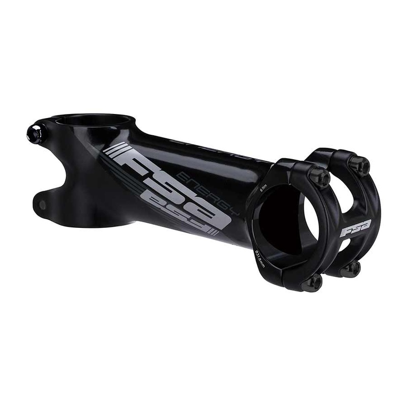 FSA Energy Stem Diameter: 31.8mm Length: 80mm Steerer: 1-1/8 6 Black