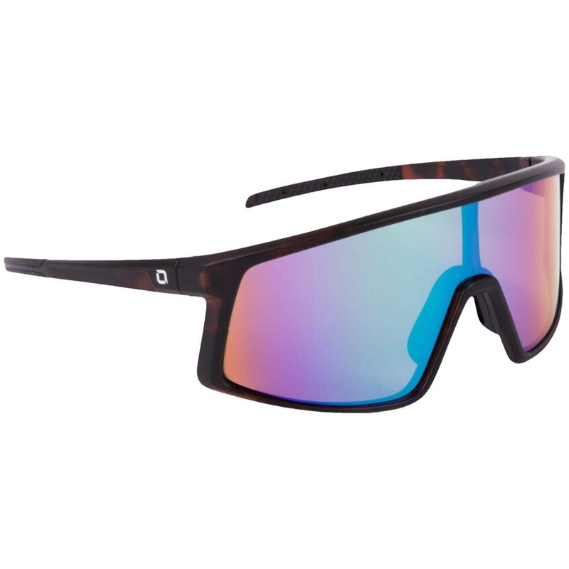 Optic Nerve Stone Cat Sunglasses – Matte Black Smoke Lens/Blue Mirror