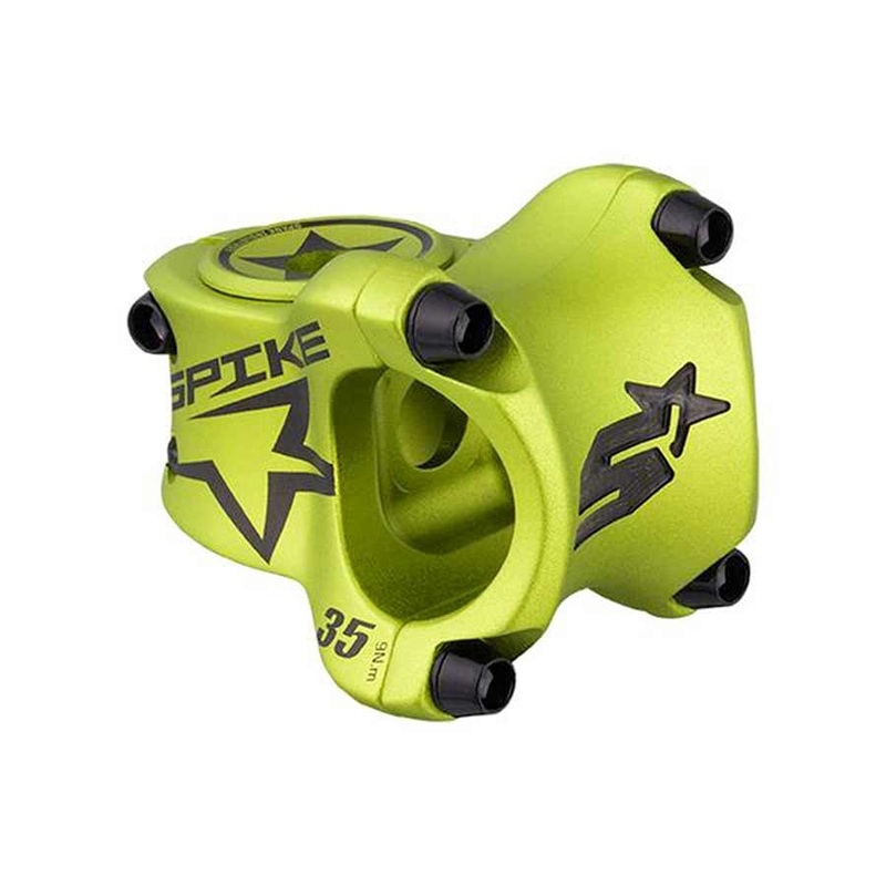 Spank SPIKE Race 2 Stem Diameter: 31.8mm Length: 35mm Steerer: 1-1/8 0 Green