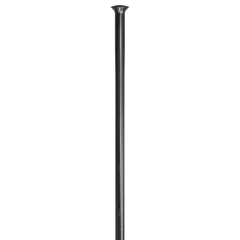 DT Swiss Champion Spoke: 2.0mm Blanks 315mm Straight Pull Black Box of 100