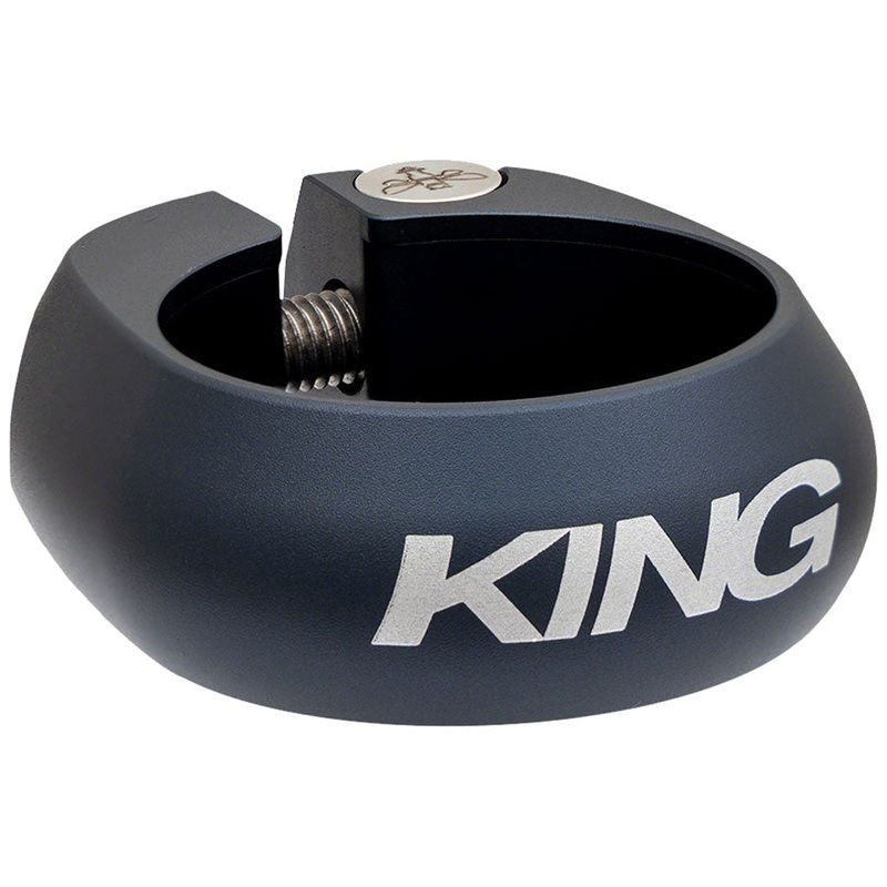 Chris King Seatpost Clamp – 34.9mm Bolt-On Midnight