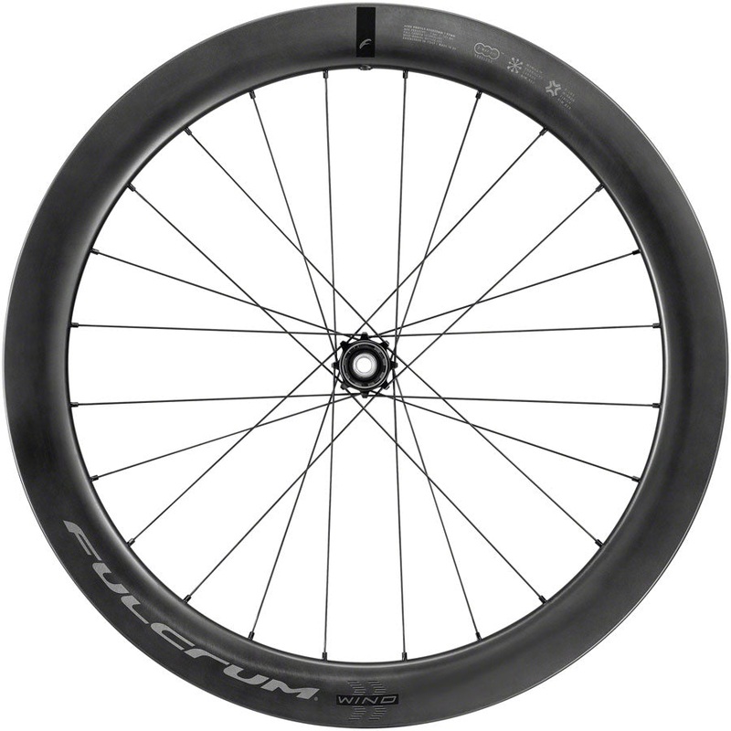 Fulcrum WIND 57 Rear Wheel – 700 12 x 142mm Center-Lock Black XDR