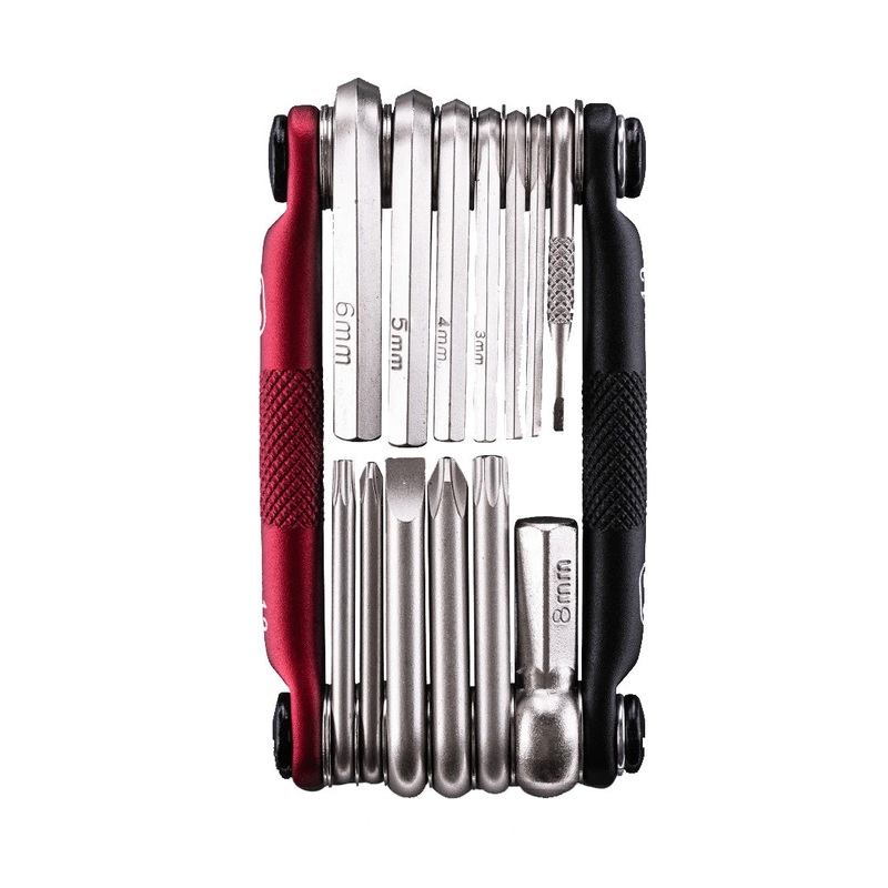Crankbrothers Multi 13 Tool – Matte Black/Red
