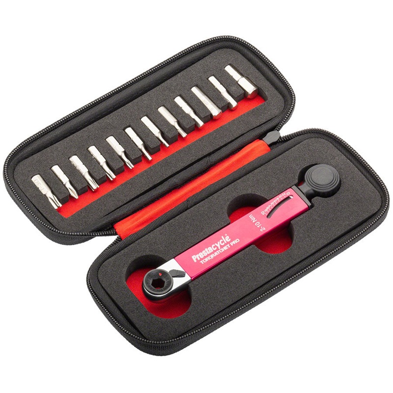 Prestacycle TorqRatchet PRO Deluxe Pocket Multi-Tool Set