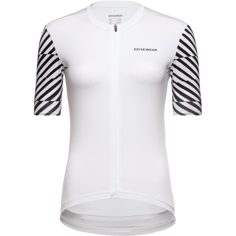 Gorewear Swiftride Optical Jersey – White/Black Womens X-Large
