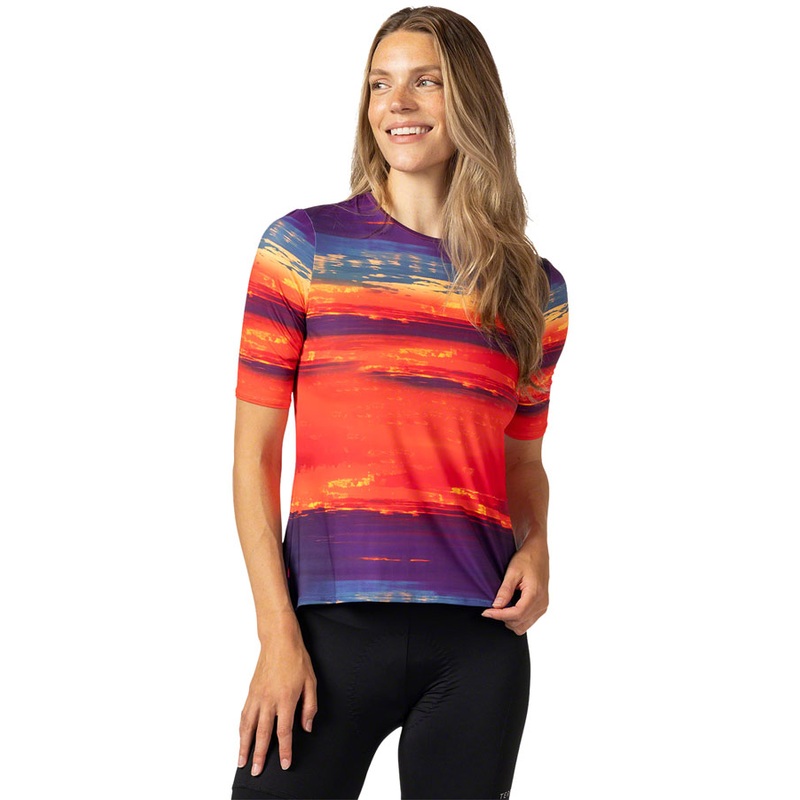 Terry Soleil Flow Short Sleeve Top – Womens Sunset Small