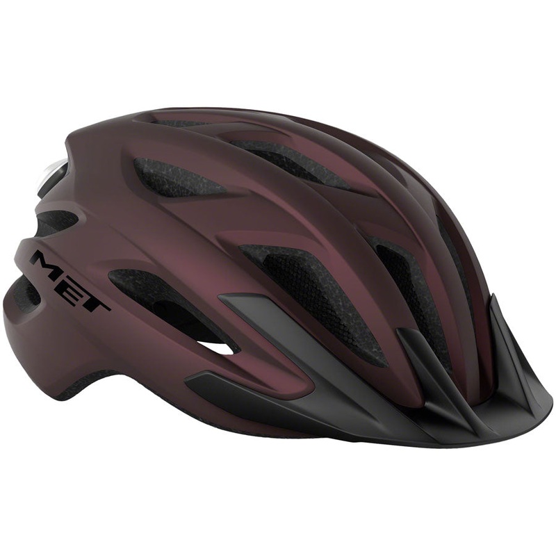 MET Crossover MIPS Helmet – Burgundy One Size