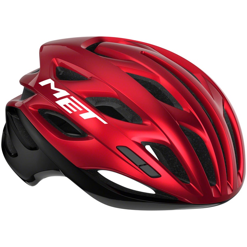 MET Estro MIPS Helmet – Red/Black Metallic Glossy Large
