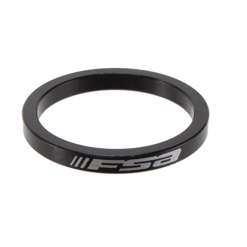 FSA Aluminum Headset Spacer 1.5″ x 5mm Blk – Each