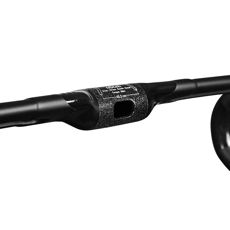 ENVE Composites SES AR Drop Handlebar – Integrated Compact 40/45cm 31.8 Clamp BLK