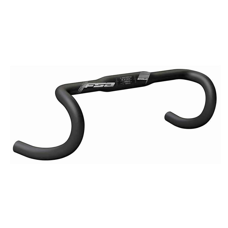 Full Speed Ahead NS Adventure Drop Handlebar – Aluminum 31.8mm 46cm Black