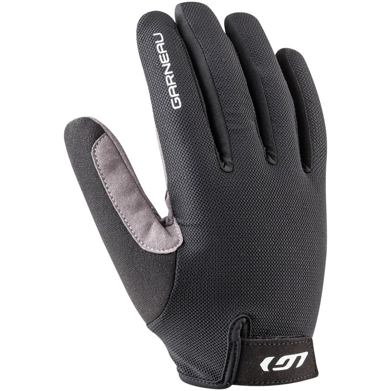 Garneau Calory Gloves – Black Full Finger Mens Small