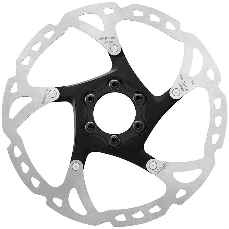 Shimano DEORE XT SM-RT76 Disc Rotor – 180mm 6-Bolt