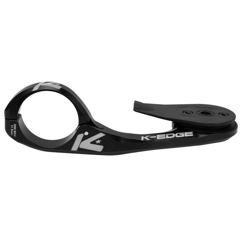 K-EDGE Hammerhead MAX XL Computer Mount – 31.8mm Black Anodize
