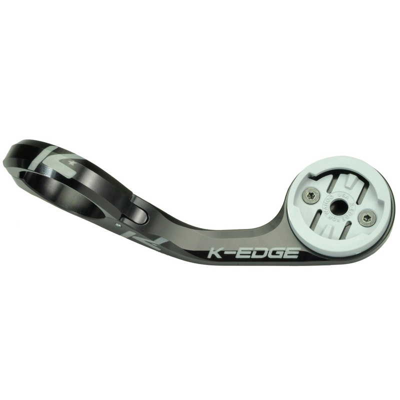 K-EDGE Wahoo MAX XL Computer Mount – 35.0mm Black Anodize