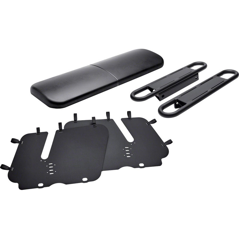 Benno RemiDemi XL Passenger Kit – Seat Pad Mount Rails Wheel Guard Set Black