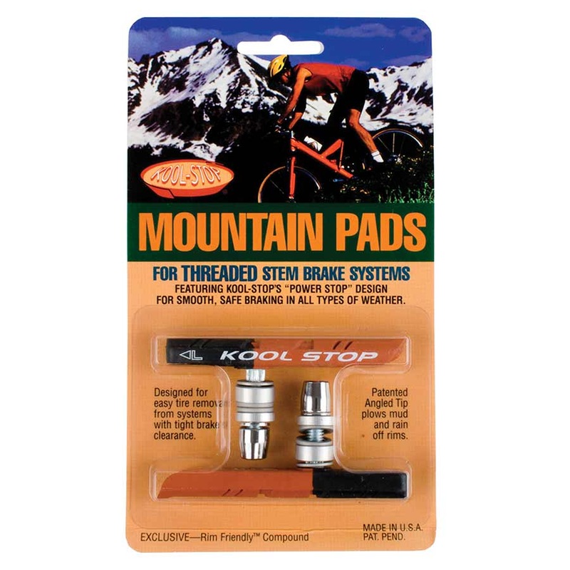 Kool Stop Mountain Pads Threaded – Dual Comp Pair