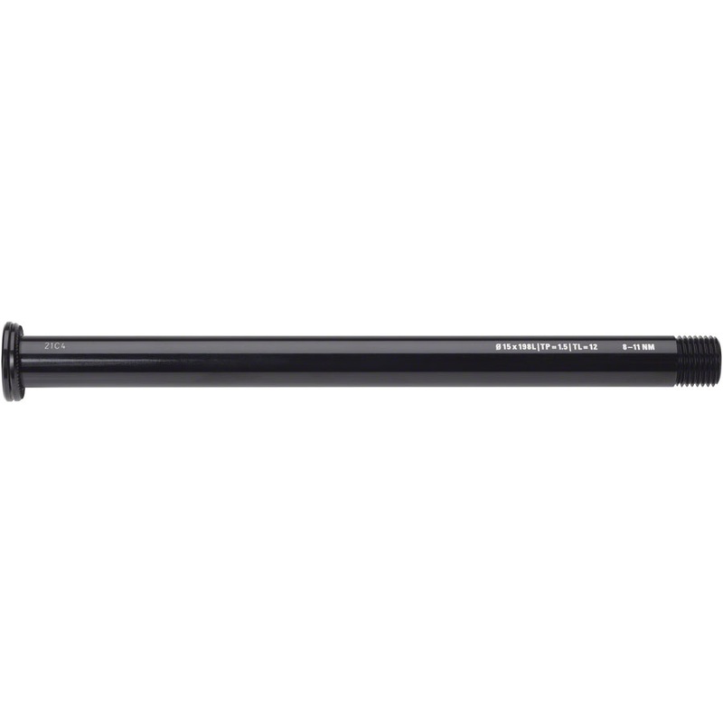 WHISKY No.9 Thru Bolt – 15mm 198mm P1.5 TL12 Black