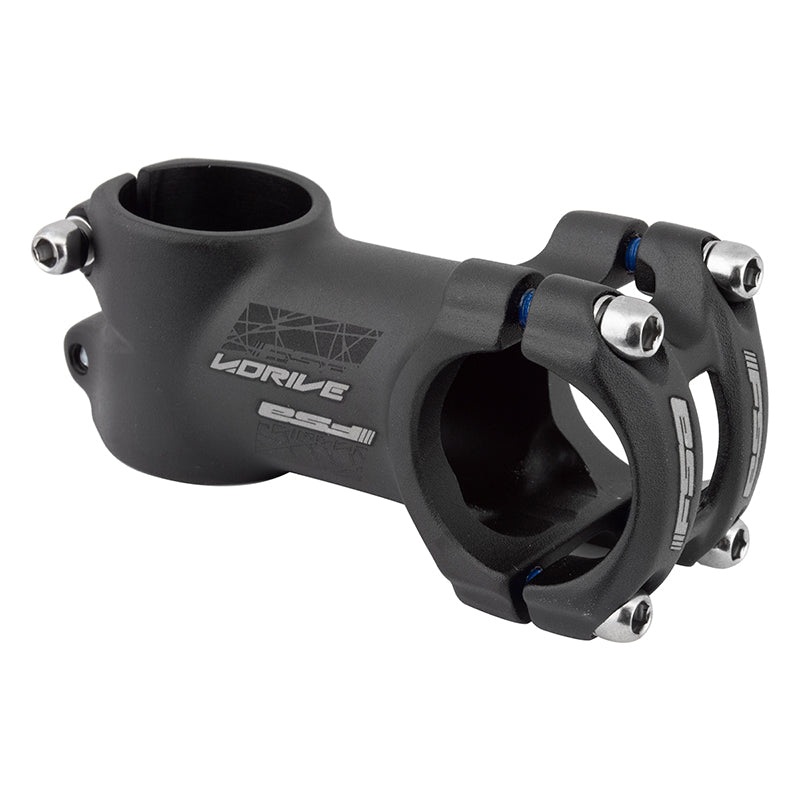 Full Speed Ahead V-Drive Stem – 70 mm 31.8 Clamp +/-6 1 1/8″ Alloy Black