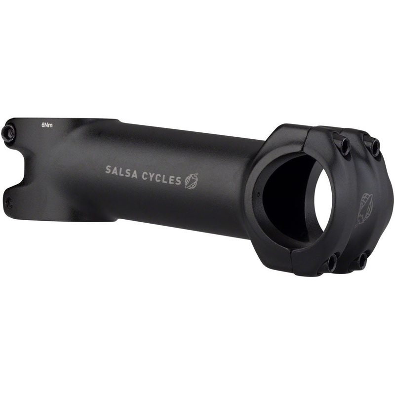 Salsa Guide Stem – 100mm 31.8 Clamp +/-6 1 1/8″ Aluminum Black