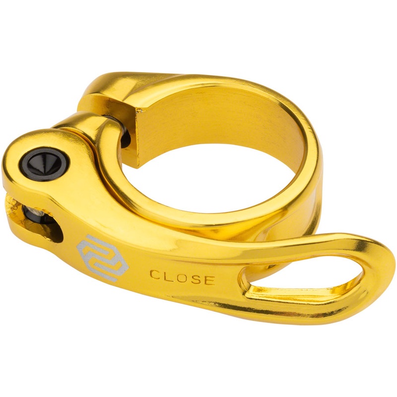 Promax QR-1 Seatpost Clamp – 31.8mm QR Gold