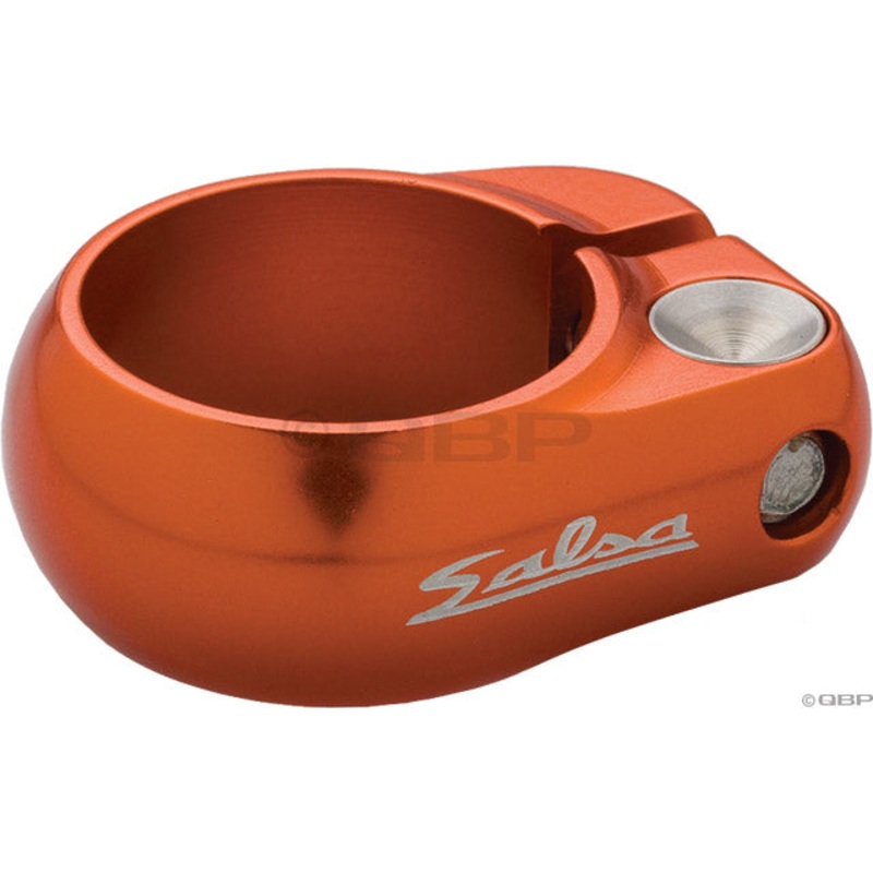 Salsa Lip-Lock Seatpost Clamp – 36.4mm Bolt-On Orange
