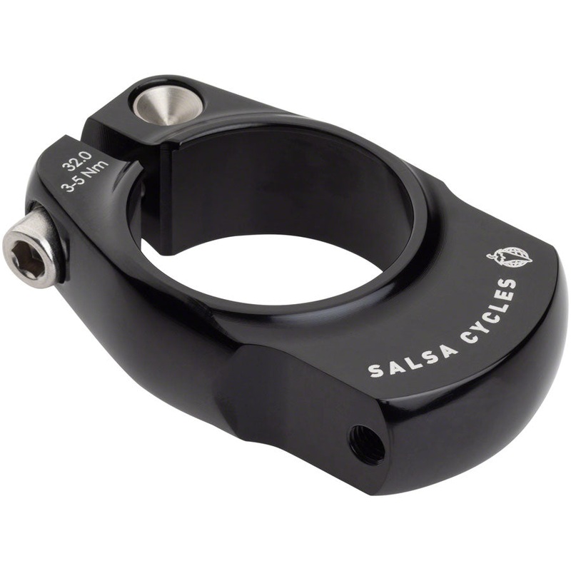 Salsa Rack-Lock Seatpost Clamp – 32.0mm Bolt-On Black