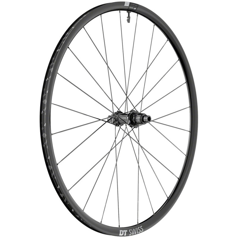 DT Swiss PR 1600 Spline 23 Rear Wheel – 700 12 x 142mm Center-Lock XDR Black