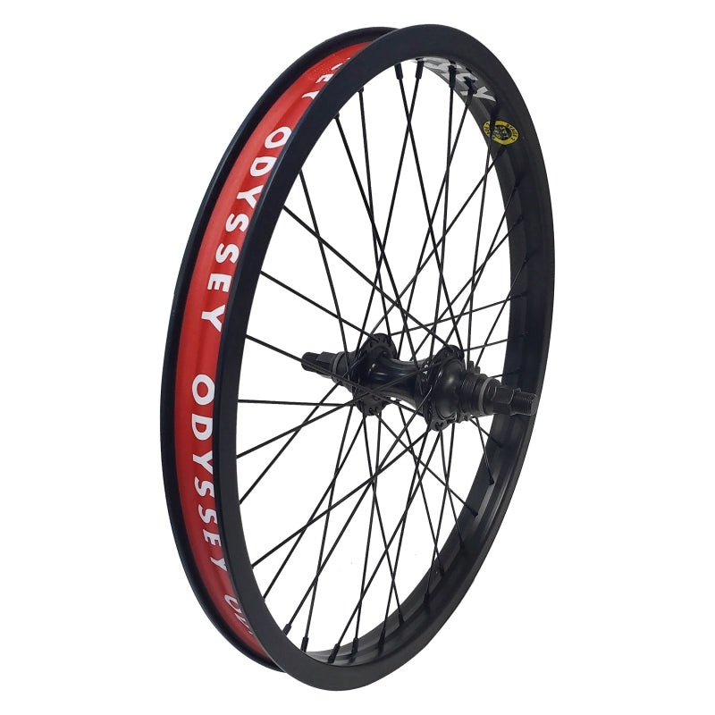 Odyssey Stage-2 Rear Wheel – 20″ 14 x 110mm Rim Brake LHD Cassette Black