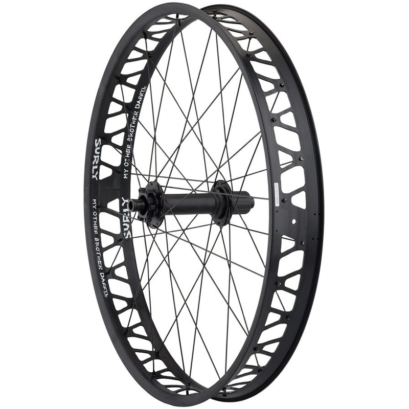 Quality Wheels Bear Pawls / Other Brother Darryl Rear Wheel – 26″ Fat 12 x 197mm 6-Bolt HG 11 MTN BLK