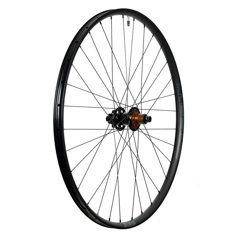 Stans Crest MK4 Rear Wheel – 27.5 12 x 148mm 6-Bolt HG11 MTN Black