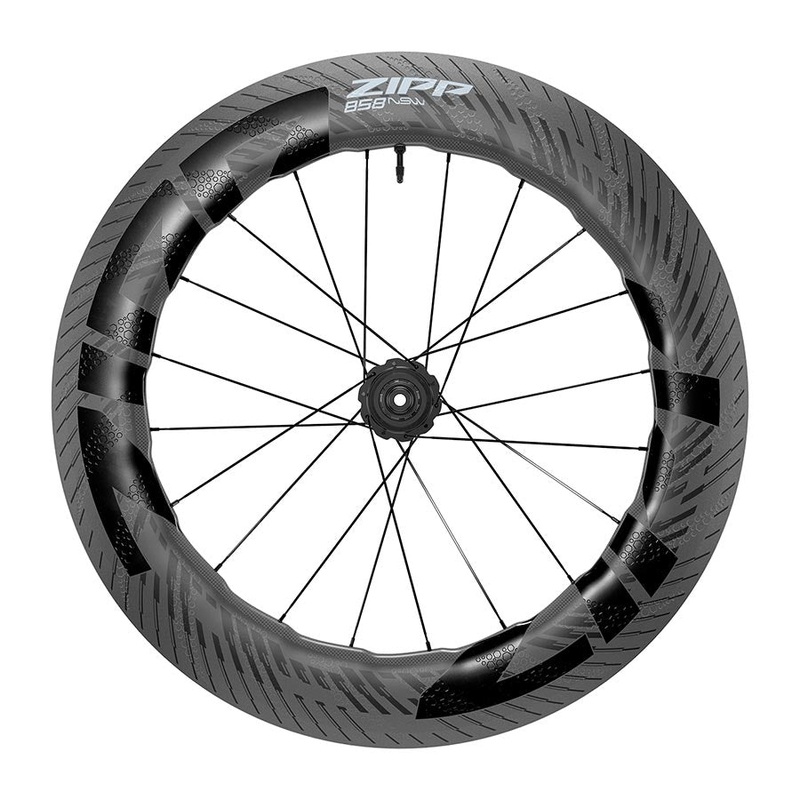 Zipp 858 NSW Rear Wheel – 700 12 x 142mm Center-Lock XDR Tubeless Carbon C1
