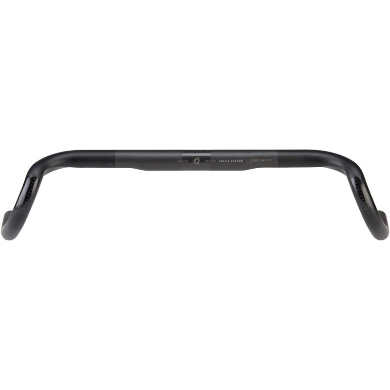 Salsa Cowchipper Carbon Drop Handlebar – Carbon 31.8mm 48cm Carbon