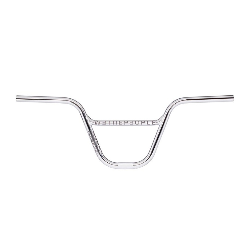 WeThePeople Utopia BMX Handlebar Diameter: 22.2mm 28.25″ Rise: 8.75″ Chrome